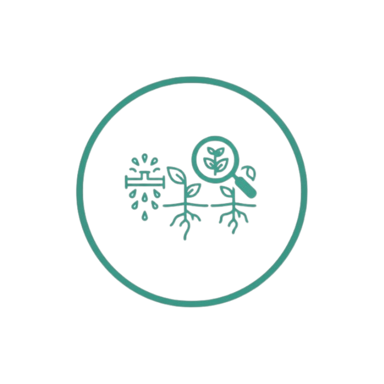 icono representativo de ineficiencia en riego