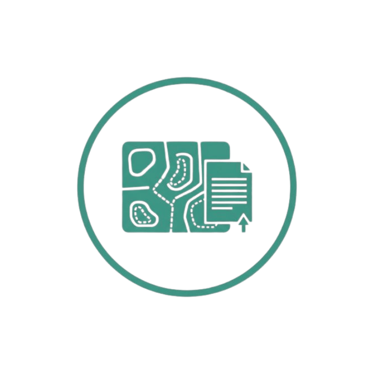 icono de mapas y entregables